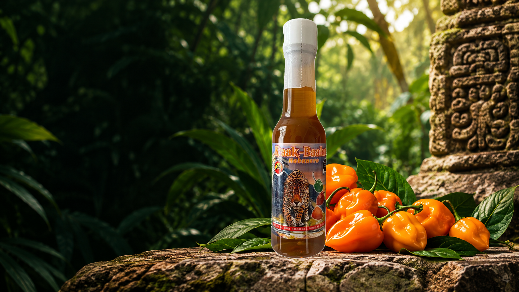 Aceite de chile habanero Káak-Báalam